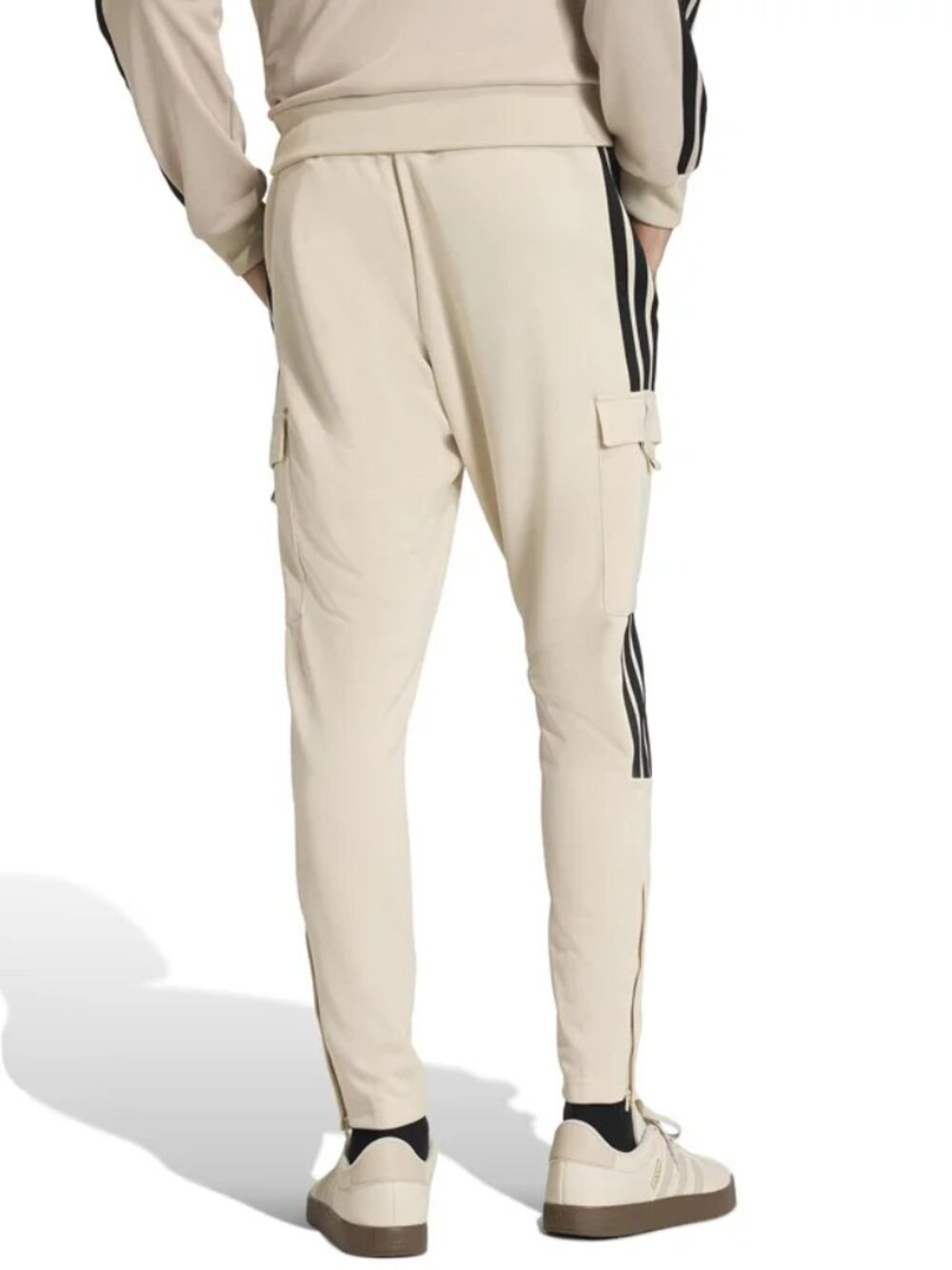NWT Adidas Men's Tiro Aeroready Cargo Track Pants MAGIC BEIGE XL FOOTBALL SOCCER - Picture 5 of 5